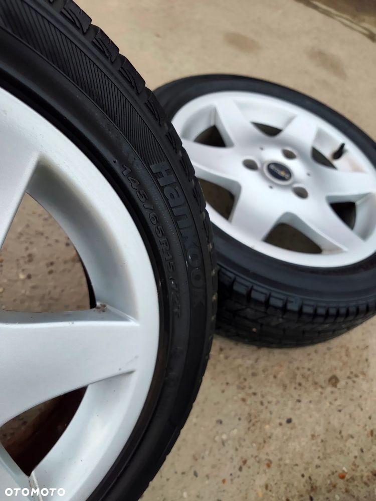 3x112 Felgi Alumniowe Alufelgi Oryginalne 15 Koła Letnie Lato SMART Fortwo I W450 1 II W451 2 Legnica ALU-RAD 5mm 155/60 175/55 - 14