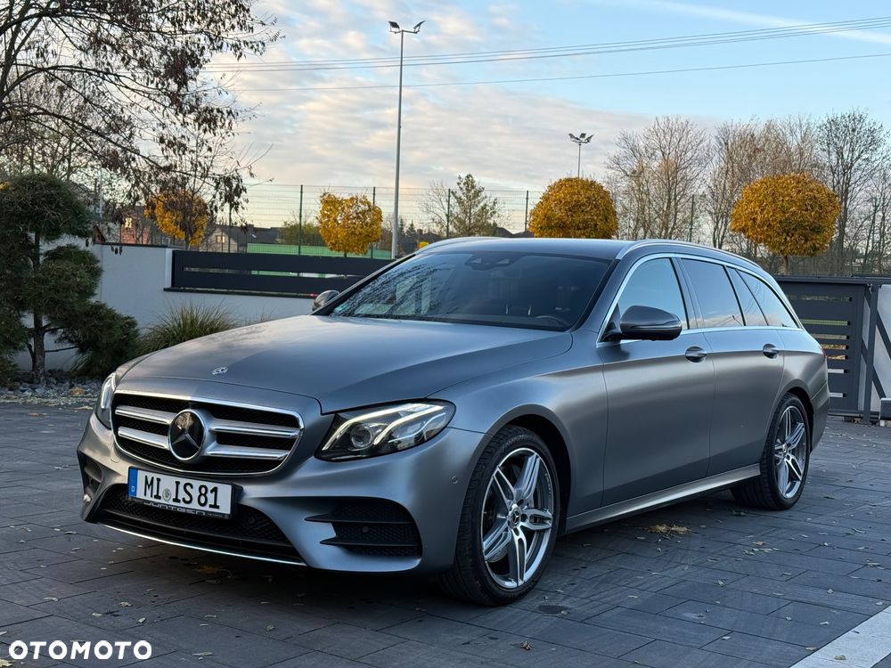 Mercedes-Benz Klasa E 350 d 4Matic T 9G-TRONIC AMG Line - 1