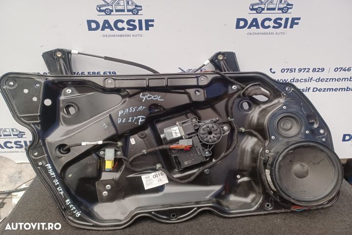 Macara geam fata stanga electrica 3AA837755 3C0959793C 3AA959701A 3AA - 1