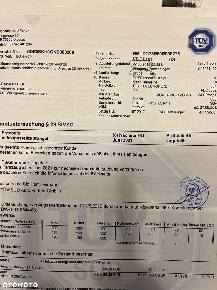 Toyota Verso 1.8 5-Sitzer Comfort - 12