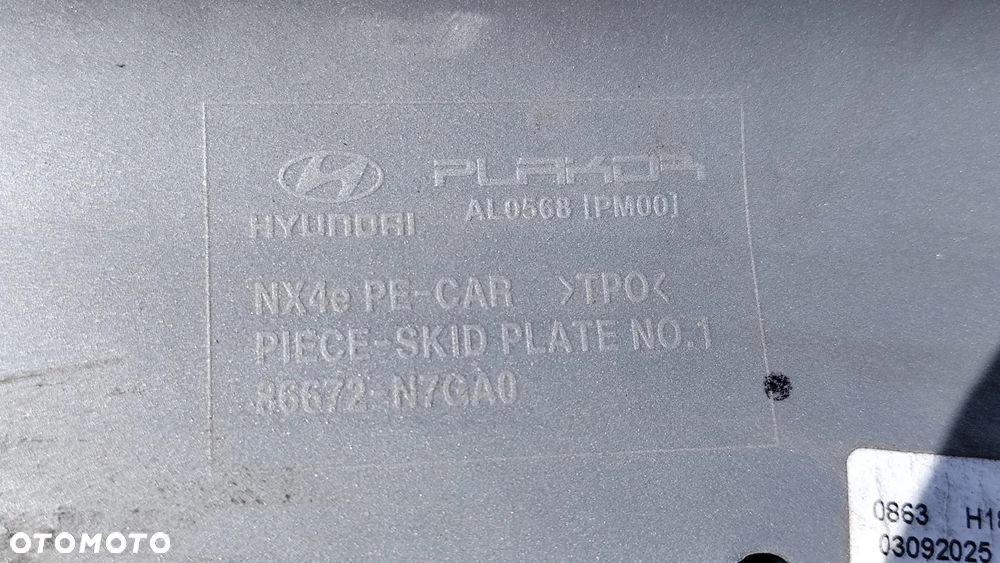 DOKŁADKA SPOILER ZDERZAKA TYLNEGO TYŁ HYUNDAI TUCSON IV LIFT 24- 86672N7GA0 - 13