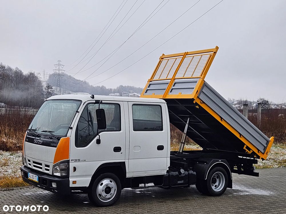 Isuzu NPR 131 CV Doka/Dubel Kabina Wywrotka/Kiper 3-Stronny ! Oryginał ! Przystawka ! Wolny Most  ! Bez Korozji  ! - 2