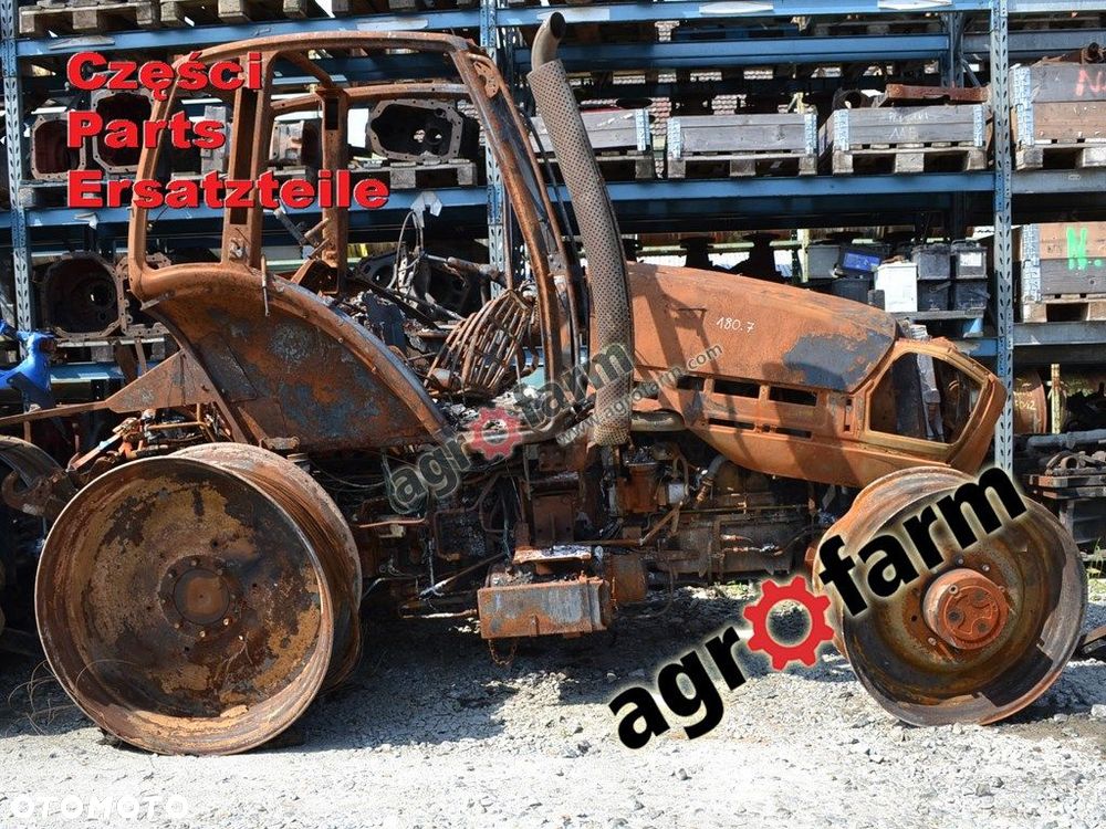 Deutz Agrotron 180.7 części, skrzynia biegów, oś - 1