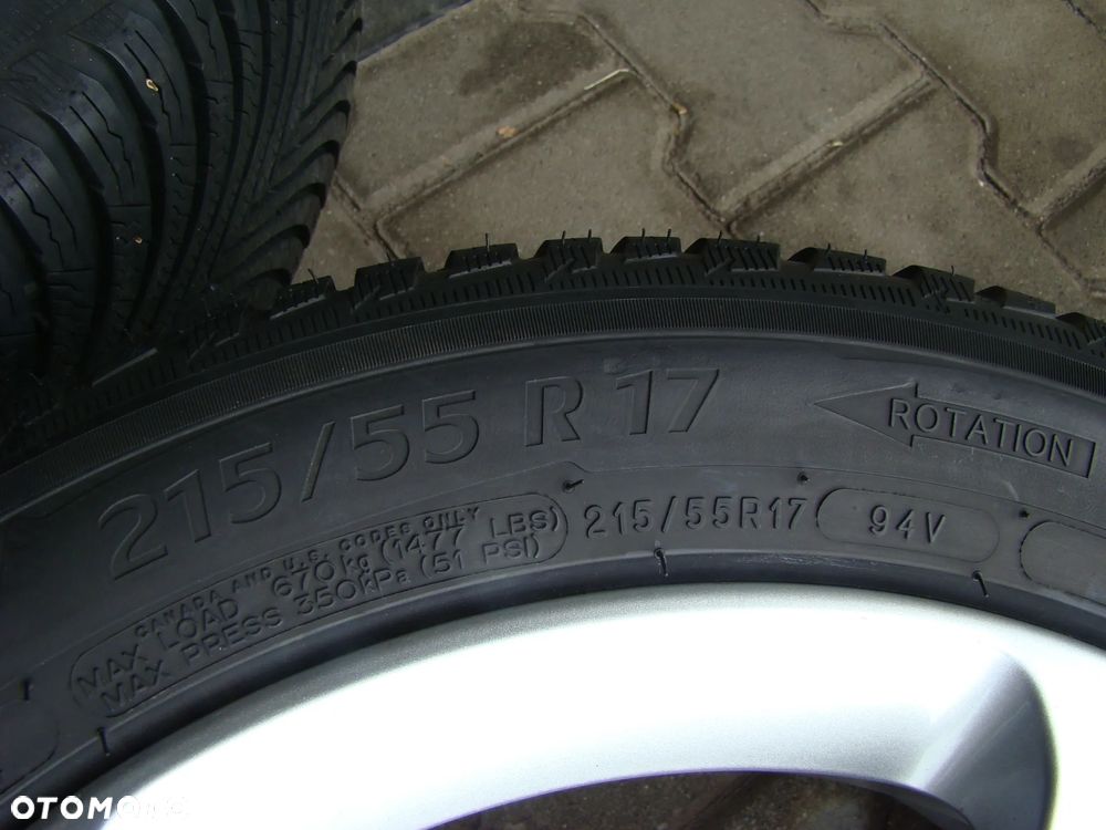 a482 5x112 VW T-Roc Passat B6 B7 Beetle Jetta Touran Caddy 6,5x17 zima 215/55 - 8