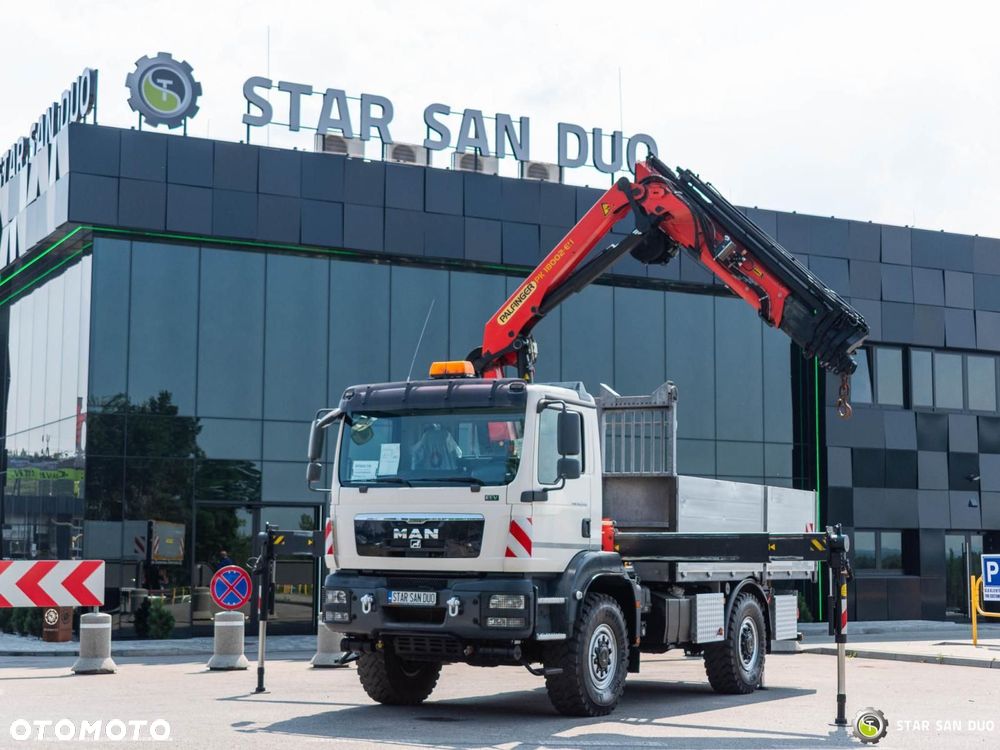 MAN TGM 18.340 4x4 PALFINGER PK 18002 HDS Żuraw Wciągarka - 5