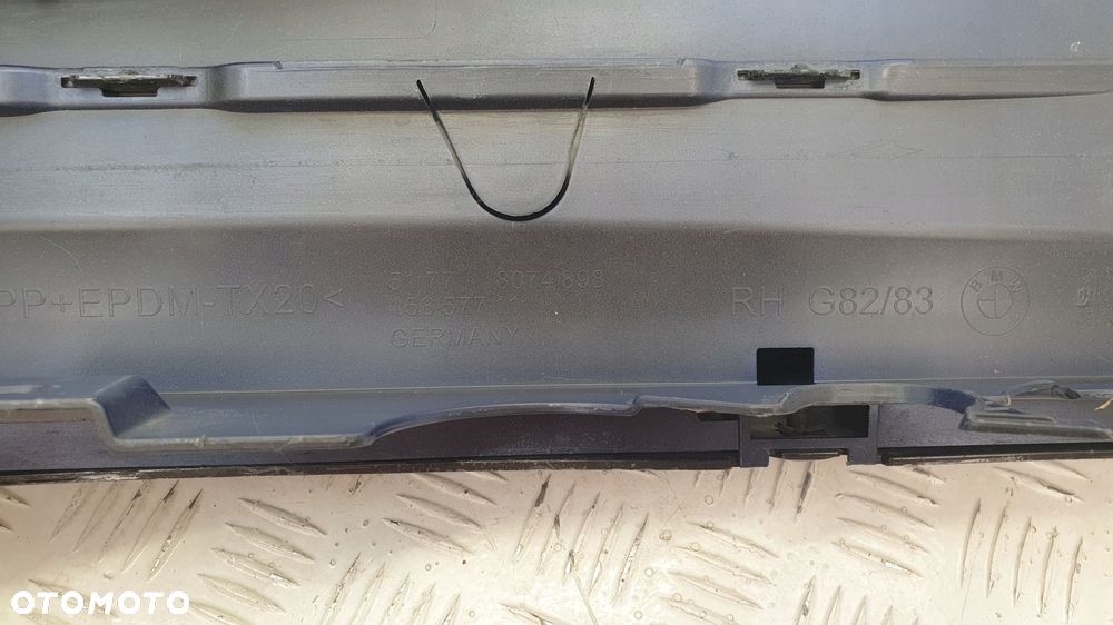 bmw m4 g82 g83 coupe cabrio listwa progowa prawa prawy - 11