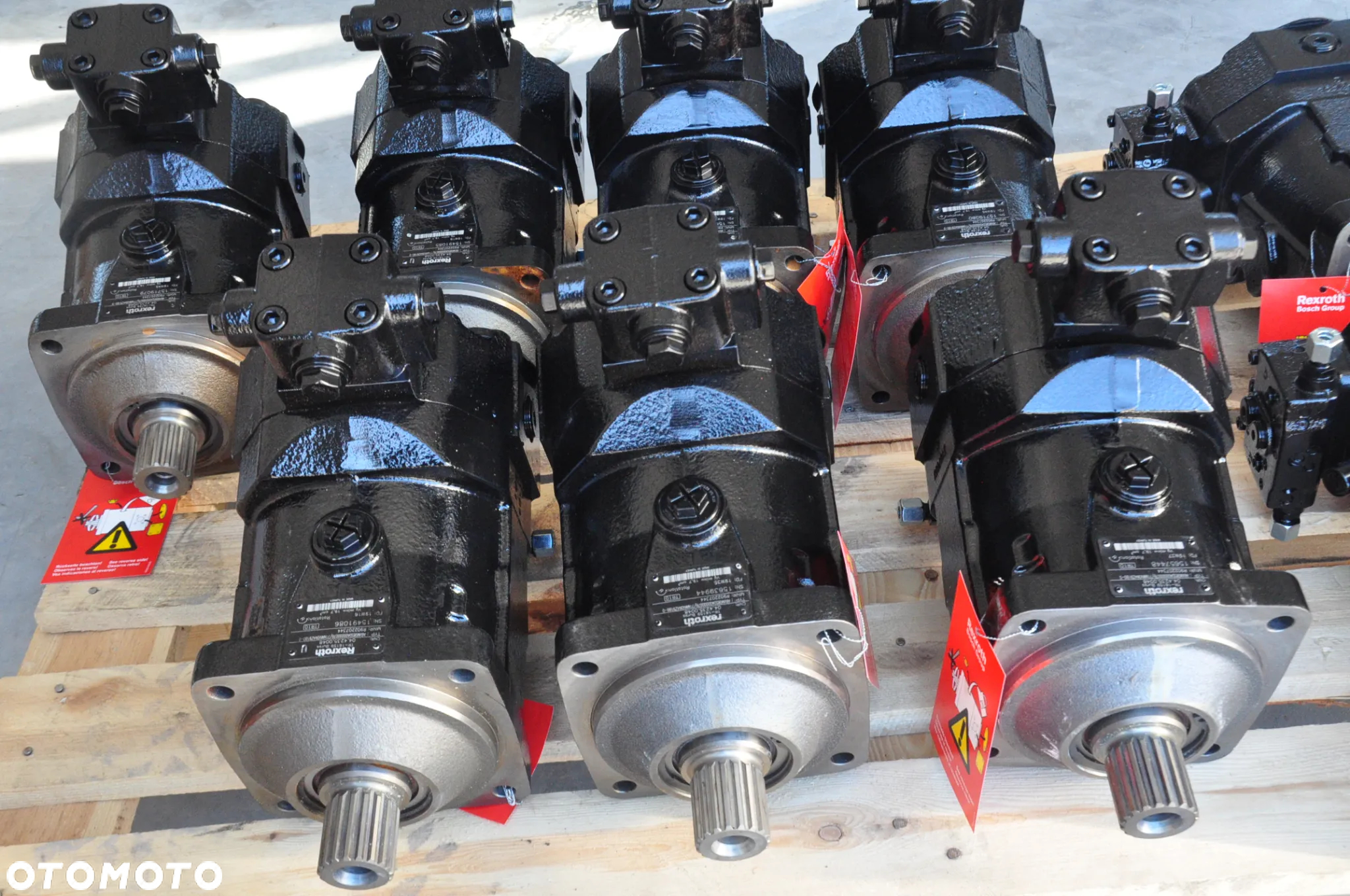 HYDROMOTOR SILNIK JAZDY REXROTH NOWY !!! NR A6VM085DA0000007B/71MWV0N4Z91B0-0 - 8