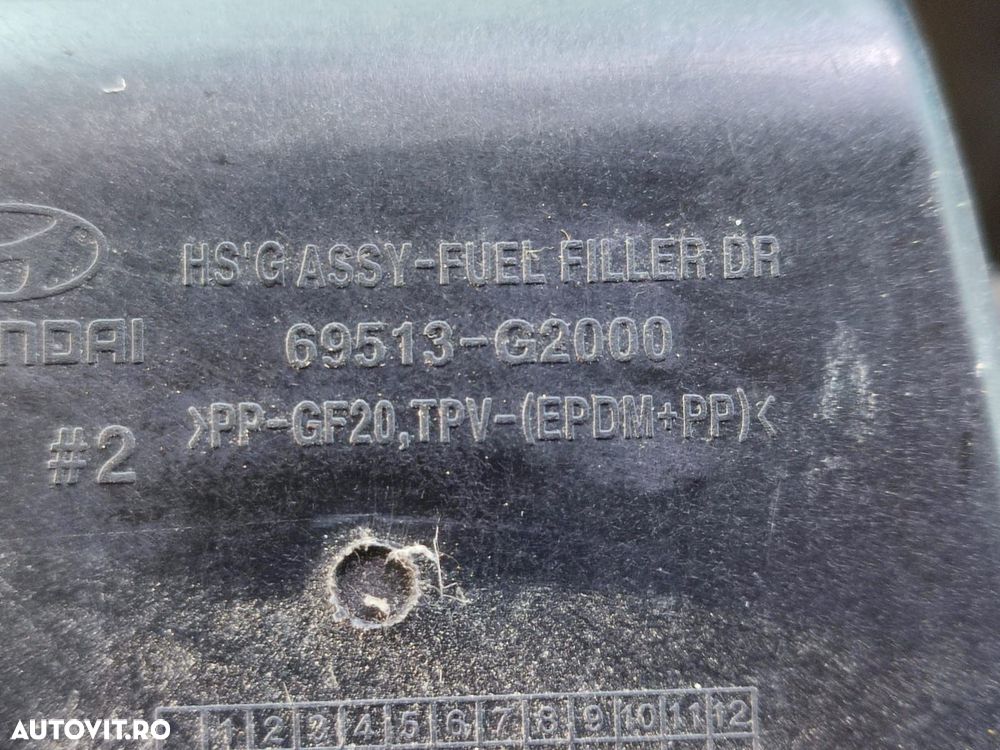 Capac usita rezervor 69513-G2000 Hyundai Ioniq AE [2016 - 2020] 1.6 G - 3