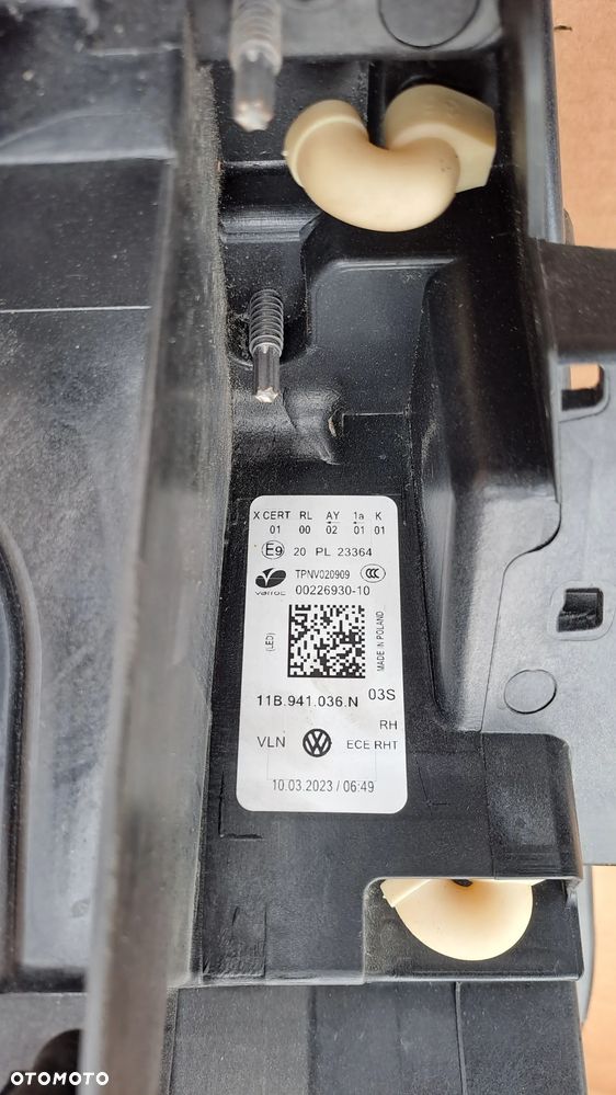 VW ID.4 PRAWA LEWA LAMPA FULL LED 11B941036N 11B941035N KOMPLET ŁADNE - 9
