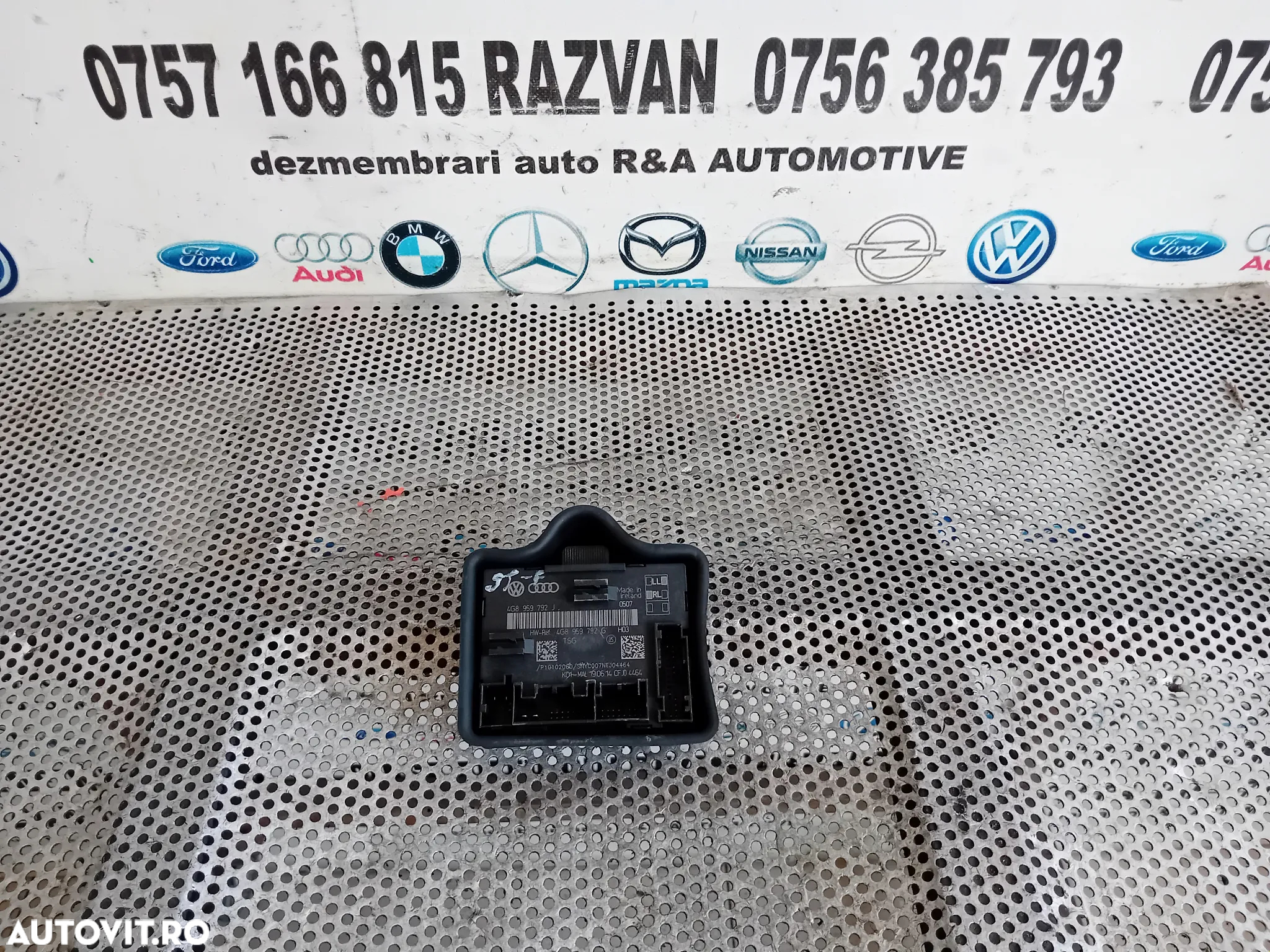 Modul Calculator Usa Audi A6 4G C7 A7 Cod 4G8959792G Motor CNH Cutie Automata NYU - 3