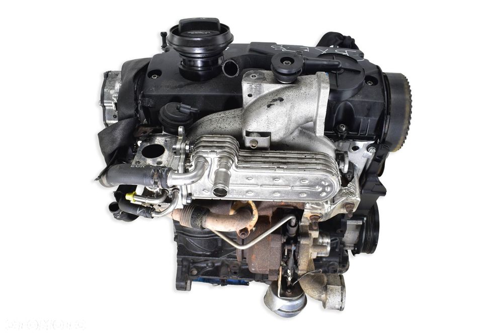 Silnik PASSAT B6 GOLF V TOURAN OCTAVIA II TOLEDO 1.9TDI 105KM BXE KOMPRESJA - 7