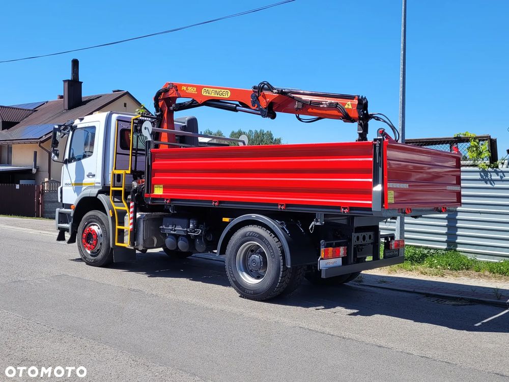 Mercedes-Benz AXOR 1824 // 44.000km // HDS PALFINGER CZERPAK ROTATOR // NOWY KIPER WYWROTKA 3str - 12