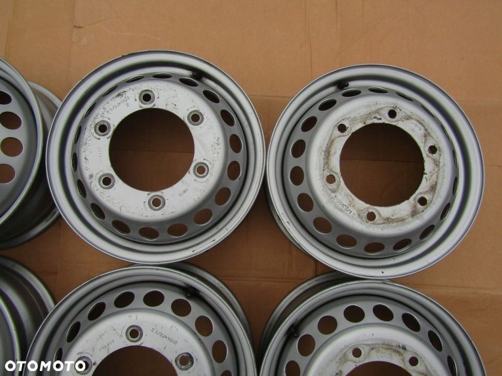 6x Felga Felgi 16 Mercedes Sprinter Bliźniak W906 W 907 906 VW Crafter 5,5j - 4