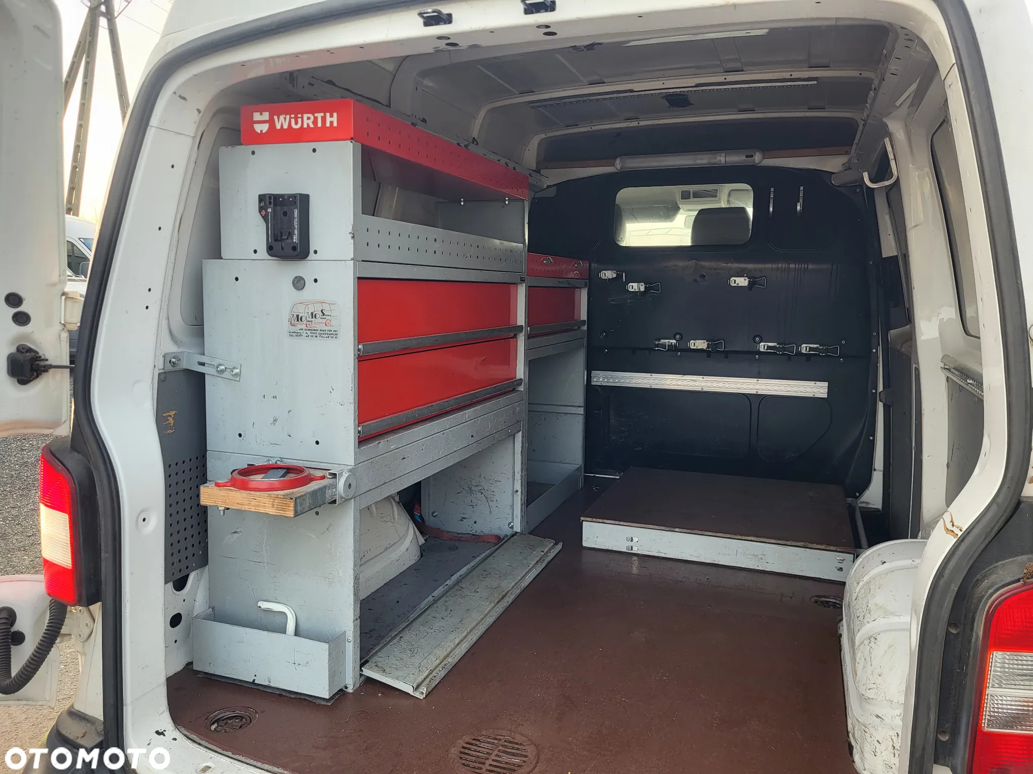 Volkswagen Transporter t5 lift zabudowa warsztatowa klima - 4