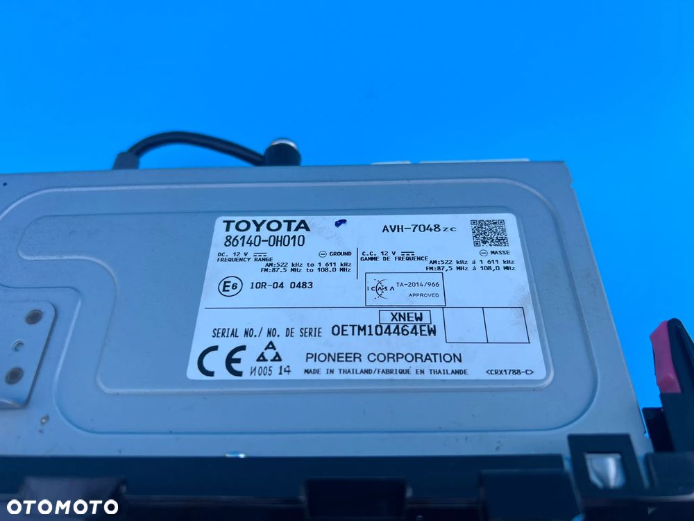 RADIO NAWIGACJA TOYOTA AYGO II 861400H010 - 3