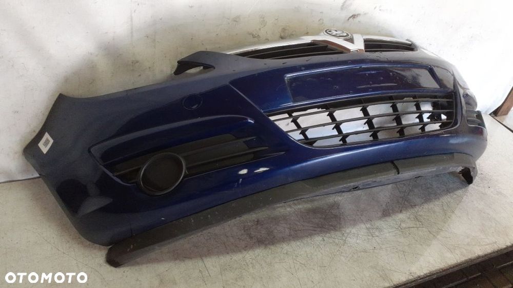 } ZDERZAK PRZÓD PRZEDNI OPEL CORSA D 4 IV Z21B GRANATOWY - 7