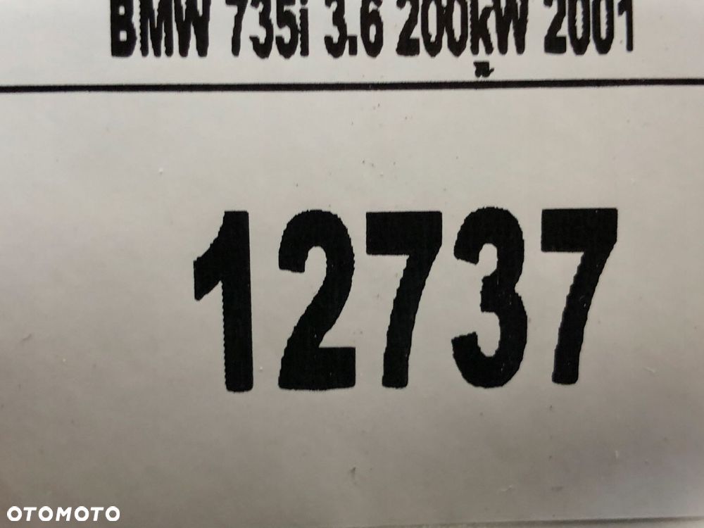 bmw e65 3.6 v8 tunel środkowy beżowa skóra - 6