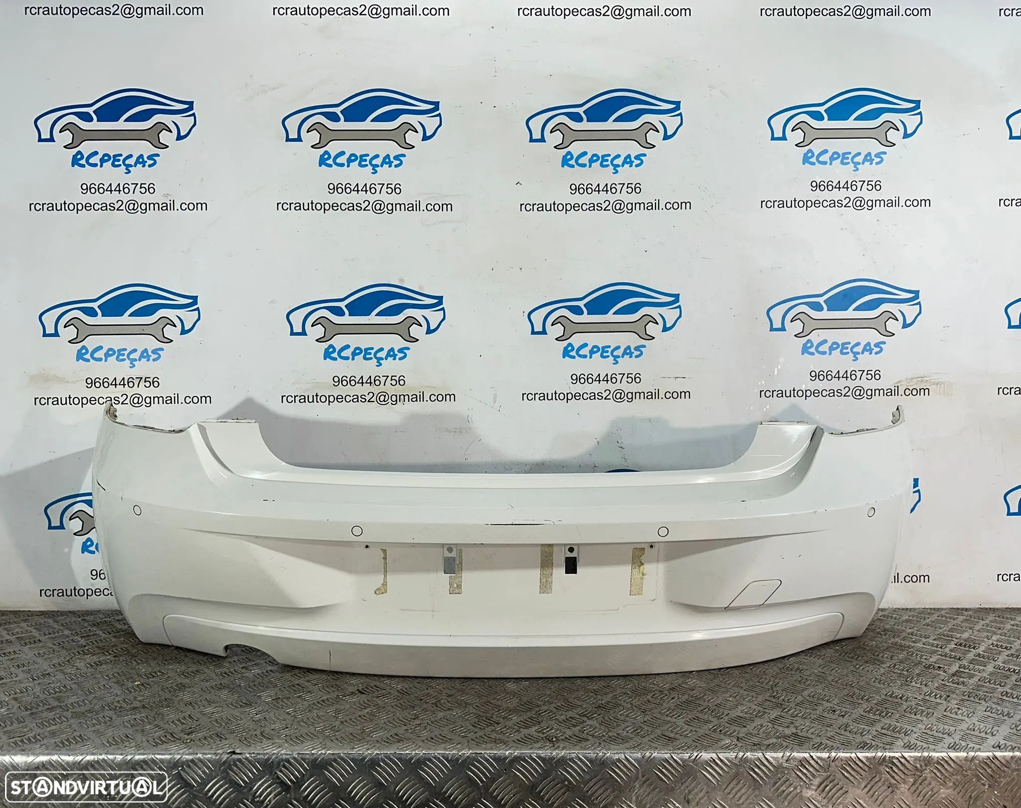 .Parachoques Tras Traseiro Original BMW Serie 1 F20 5 Portas F21 2 Portas Pre LCI 2011 - 2019 - 1