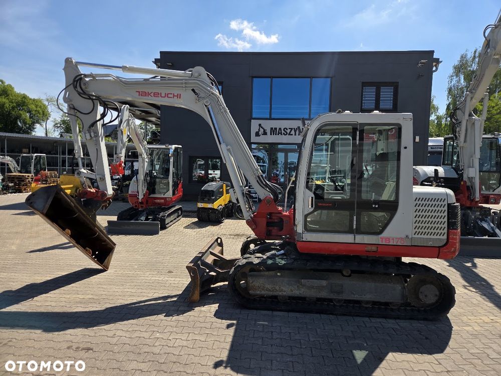 Takeuchi Koparka Gąsienicowa Takeuchi TB175 - Łyżka Skarpowa Hydrauliczna - 2