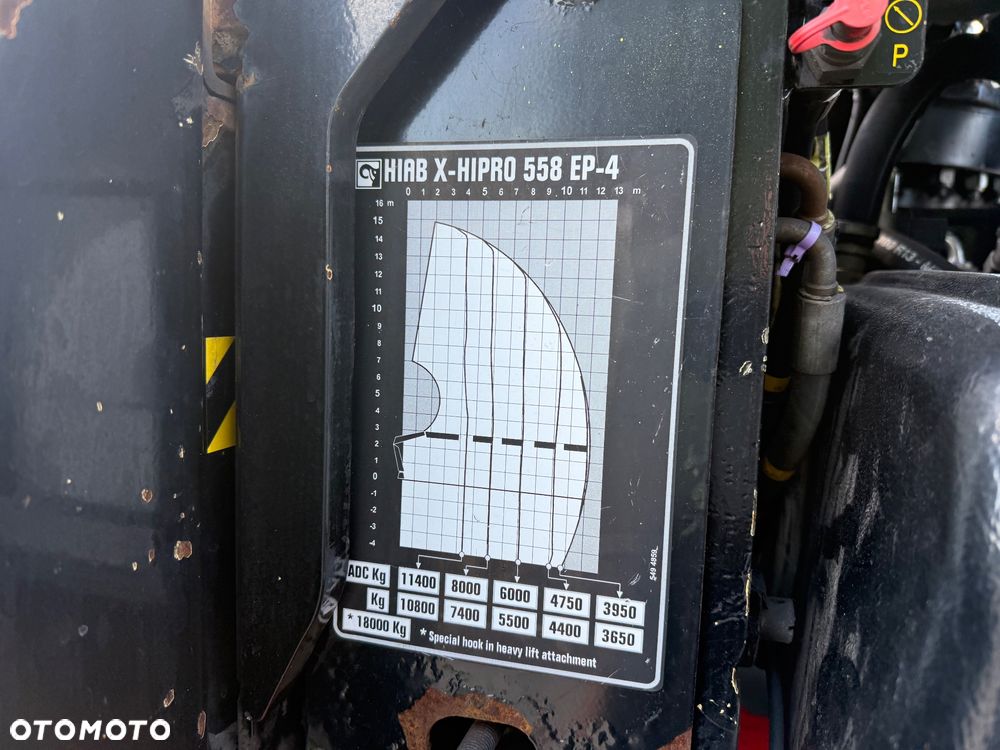 Renault C520 / HDS HIAB X-HIPRO 558 EP-4 / STEROWANIE RADIOWE / 8x4 / Z FRANCJI / STAN BDB / / / - 31