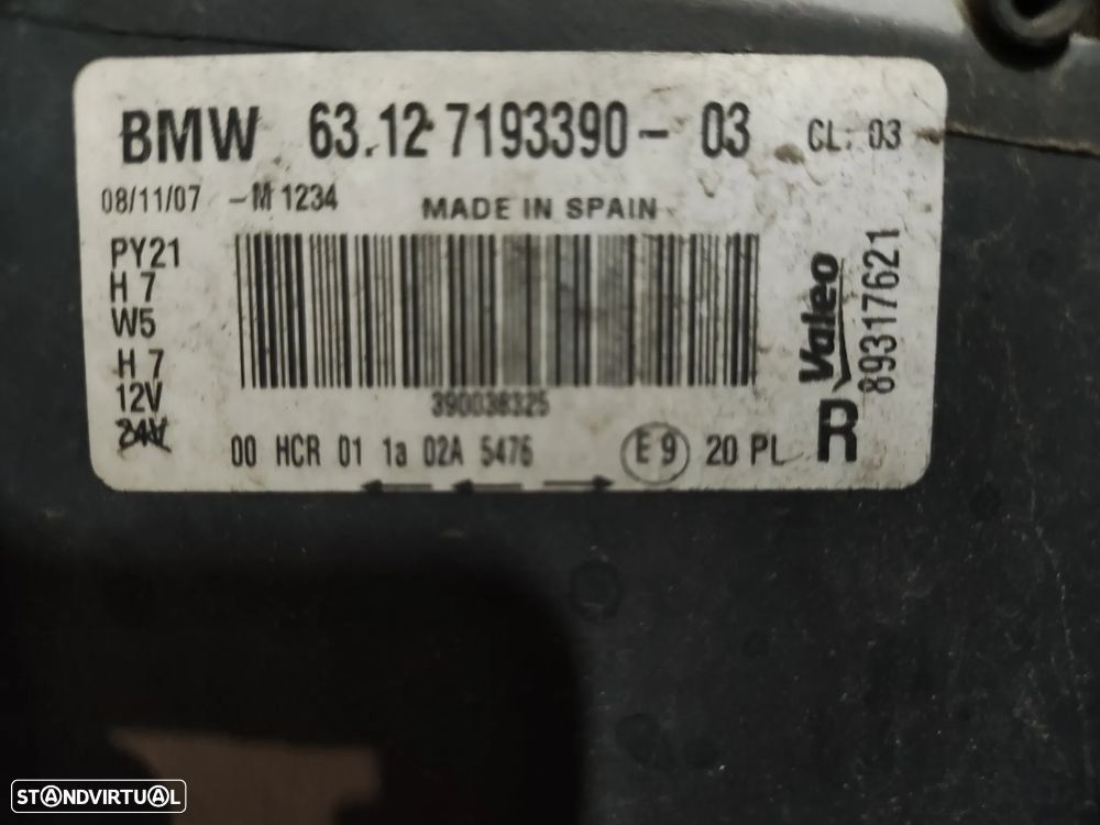 FRENTE COMPLETA BMW SERIE 1 E87 E81 PACK M CAPOT PARACHOQUES SENSORES GUARDA-LAMAS OTICAS RADIADOR VENTILADOR FRENTE FIBRA REFORÇO - 20