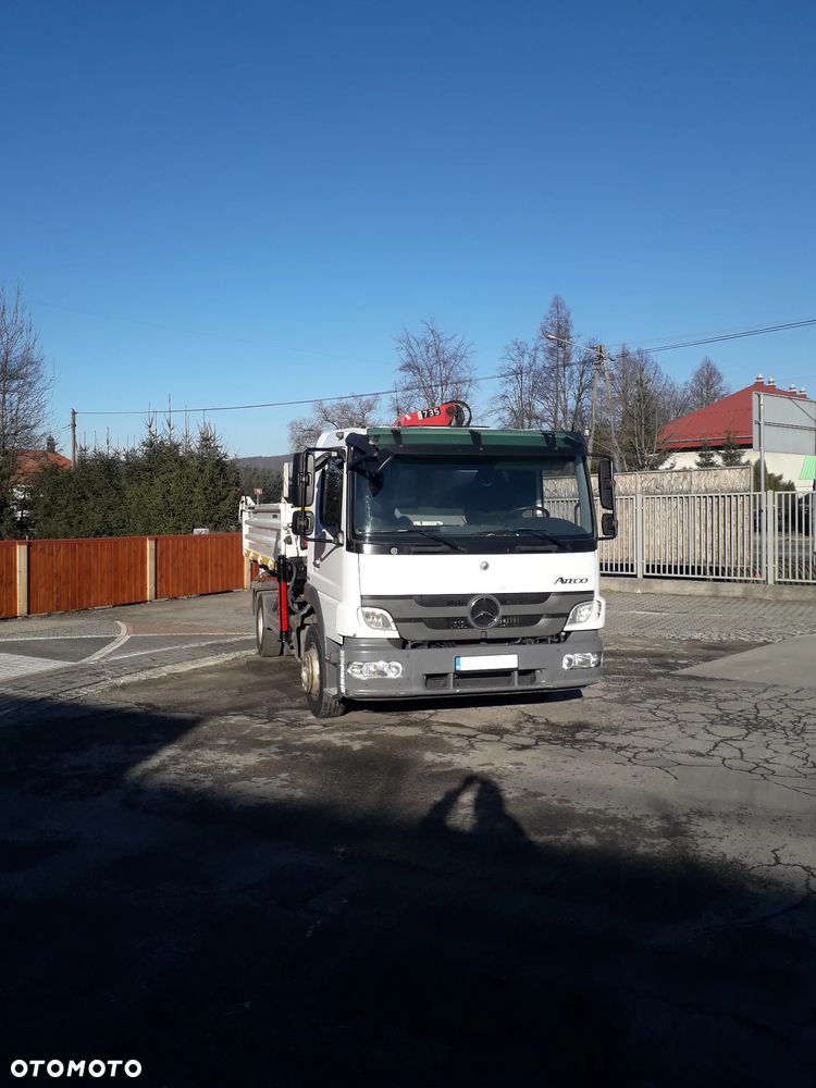 Mercedes-Benz Atego 1222 + Żuraw HMF - 4