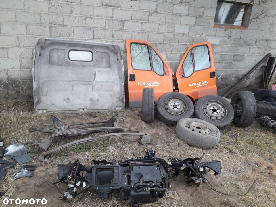 Ducato Jumper Boxer 05r 2,8hdi 2,8jtd części elektryczne wnętrza drzwi resory zbiornik i inne - 2