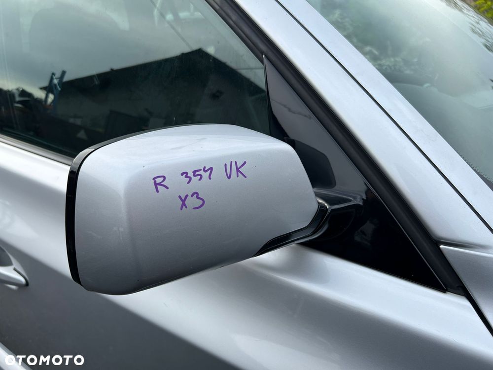 Lusterko zewnętrzne prawe Bmw e83 x3 uk titansilber 354 - 1