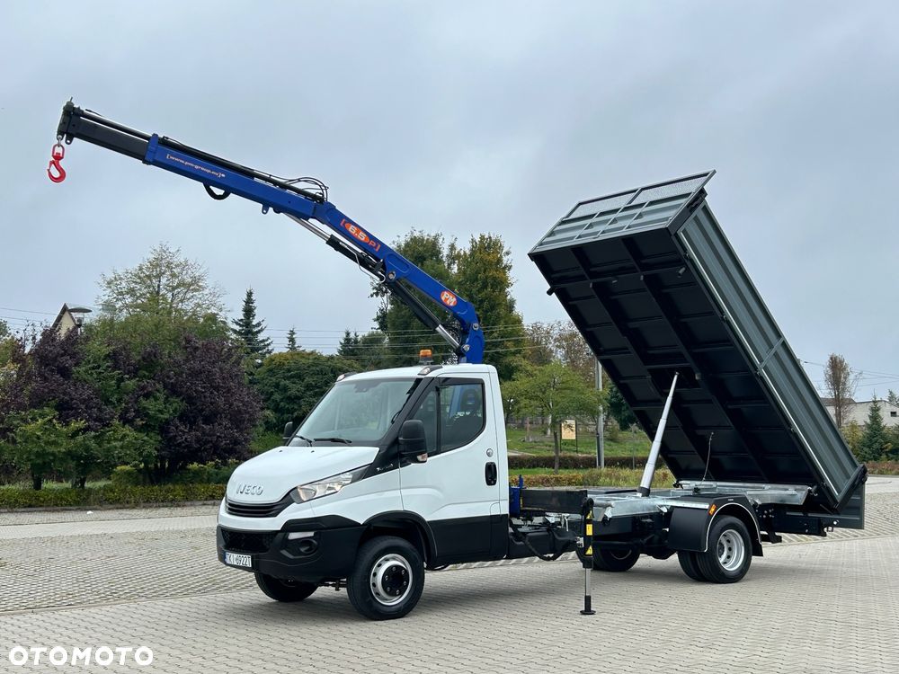 Iveco DAILY 72-180 3.0 HPI 180KM * HDS PM 6.5 * 2800 Udźwig * 82 Tyś km* Wywrotka 3 Stronna *Blokada Mostu - 1