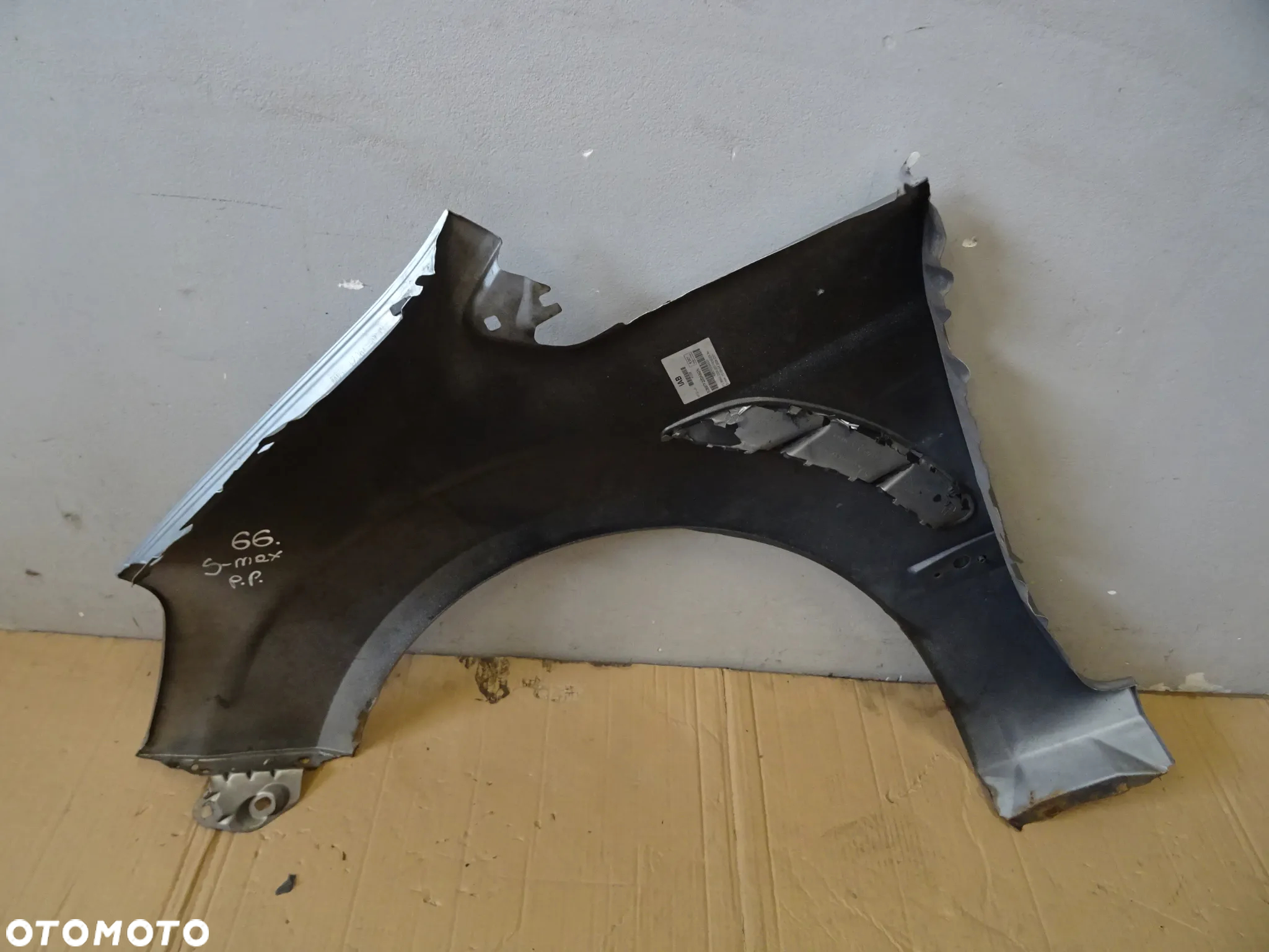 BŁOTNIK PRAWY PRZÓD PRZEDNI FORD S-MAX MK1 06-10 NR66 - 13