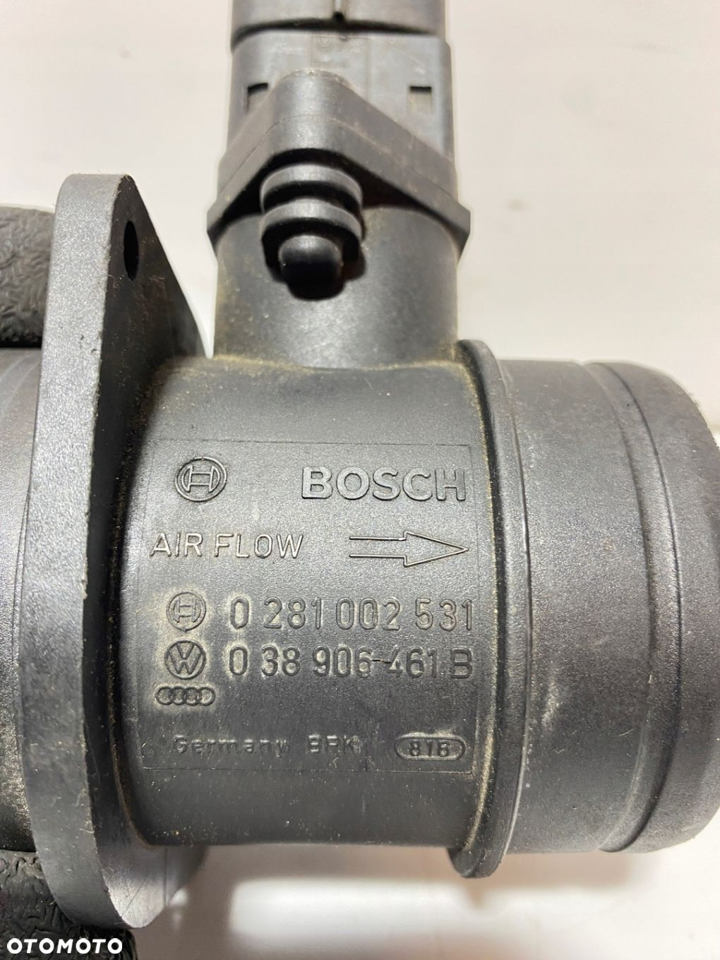 PRZEPŁYWOMIERZ BOSCH VW AUDI SKODA FABIA II SEAT 1.9 TDI 038906461B - 2