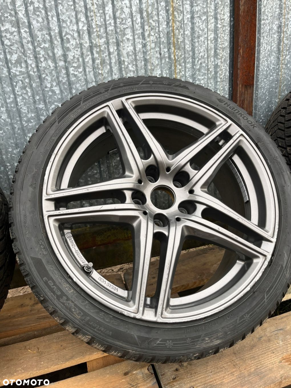 18 5x112 Felgi Skoda Audi Bmw VW Mercedes Borbet KBA51524, HANKOOK MS 20r - 7
