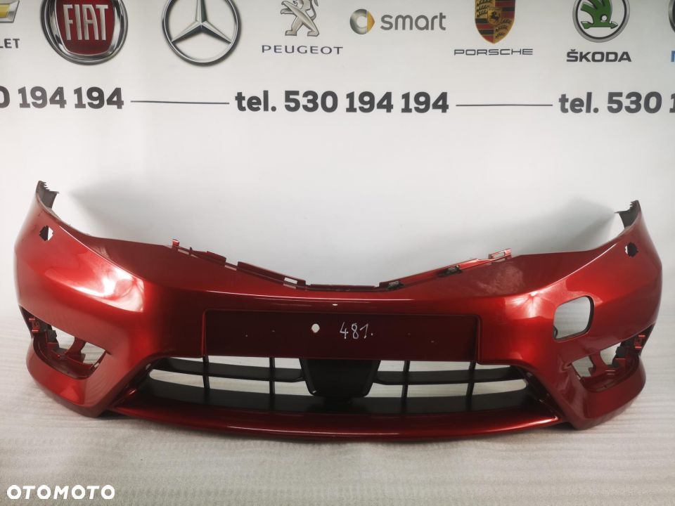 NISSAN PULSAR NA SPRYSKI 14- ZDERZAK PRZEDNI PRZÓD NR AUKCJI NZ481 - 1