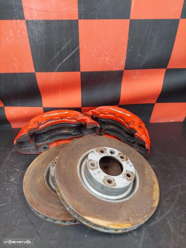 Conjunto Pinças Travão Frente / Frontais Porsche Cayenne (9Pa) - 4