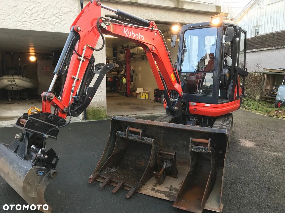 Kubota Kubota KX61-3 + 4 łyżki - 4