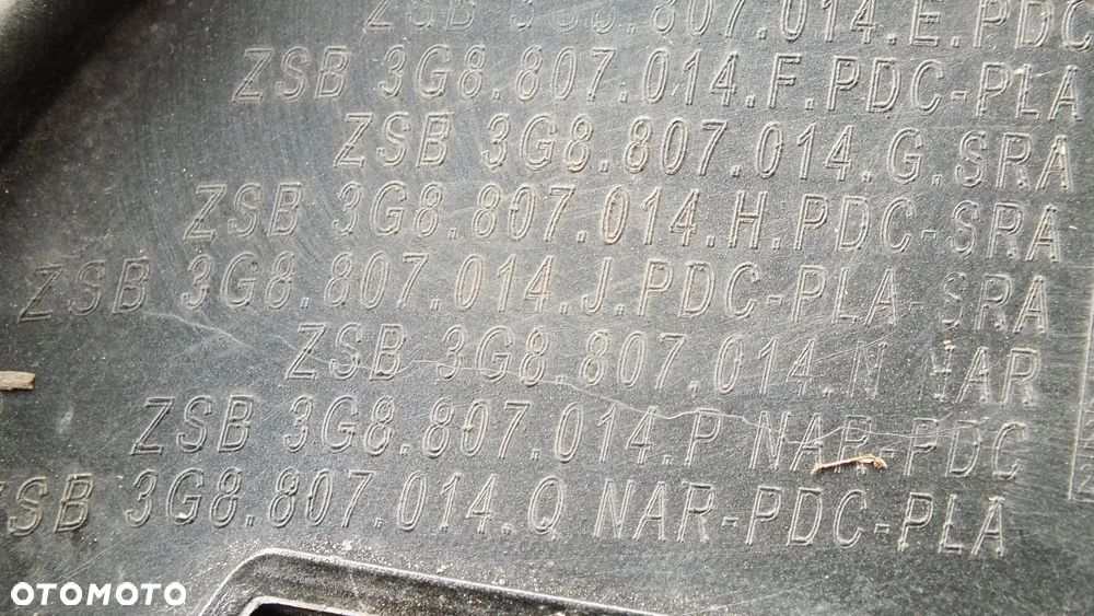 Zderzak przedni prawy Volkswagen Arteon 3G8807796A - 5