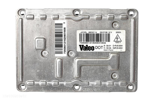 Przetwornica xenon Valeo LAD5GL Audi A4 B6 Volvo S60 V70 XC70 89030471 regeneracja