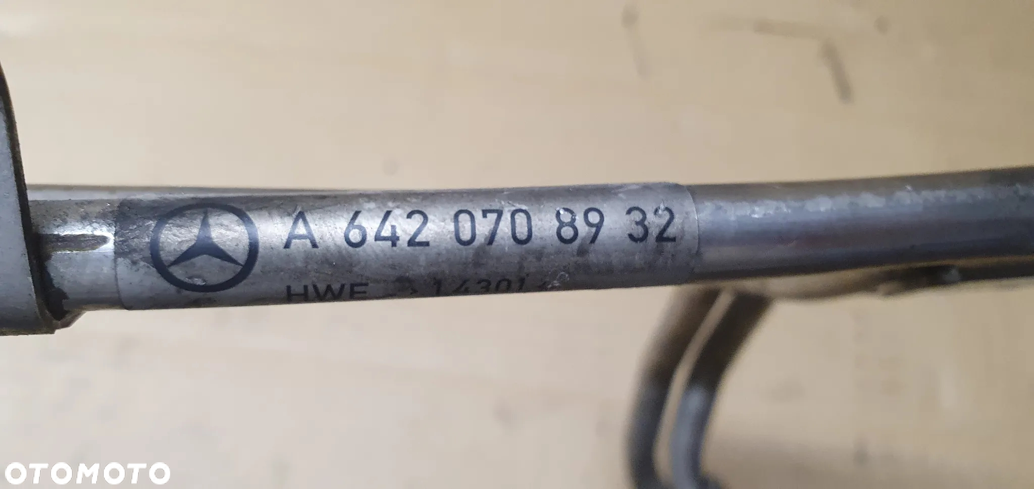 Przewód paliwa rurka rurki Mercedes GL X166 W166 3.0 CDI A6420708932 - 7