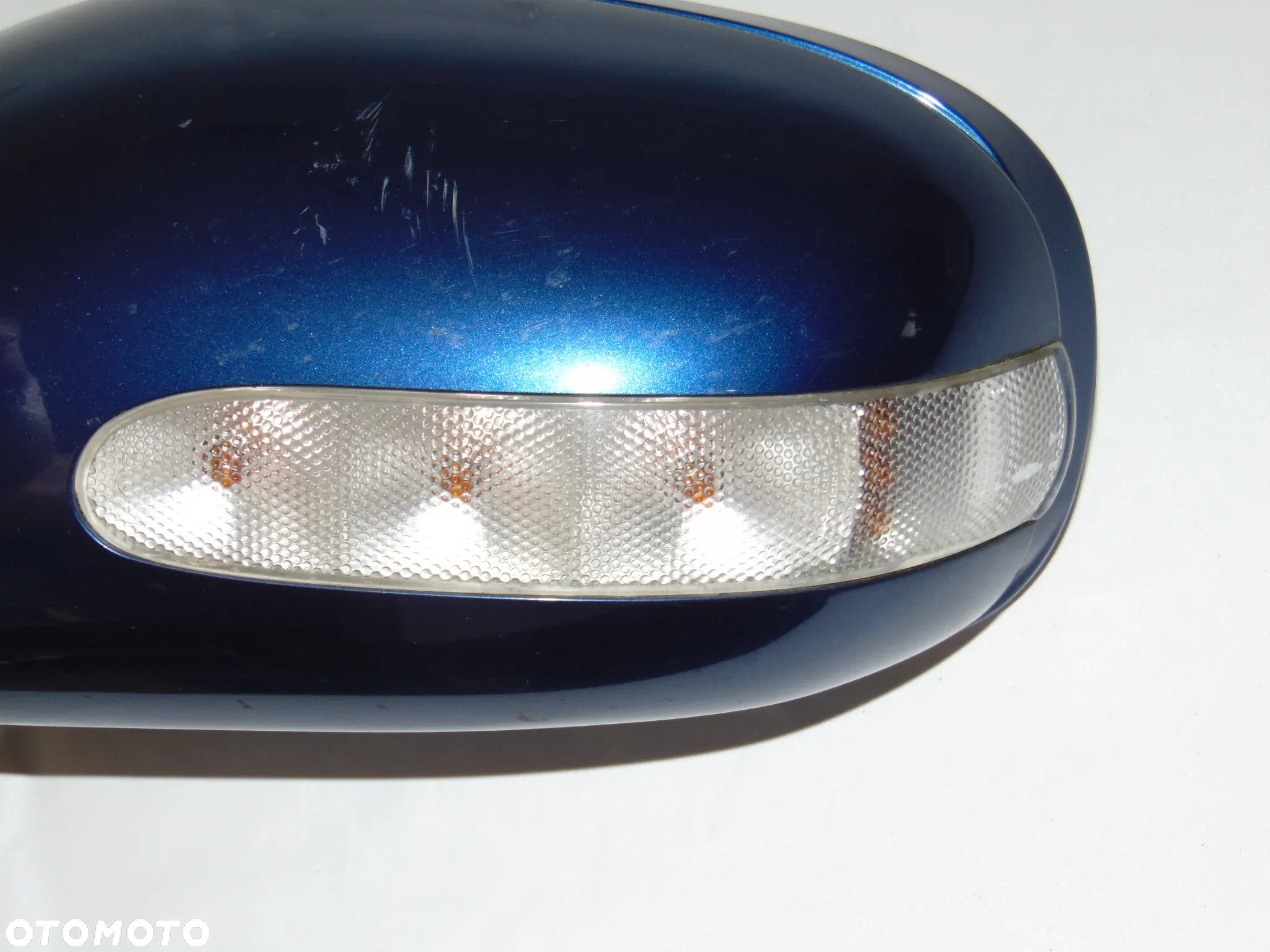 SKŁADANE lusterko lewe kierowcy 9 PIN niebieskie 345 Mercedes W203 S203 C Klasa sedan kombi 00-04r - 12