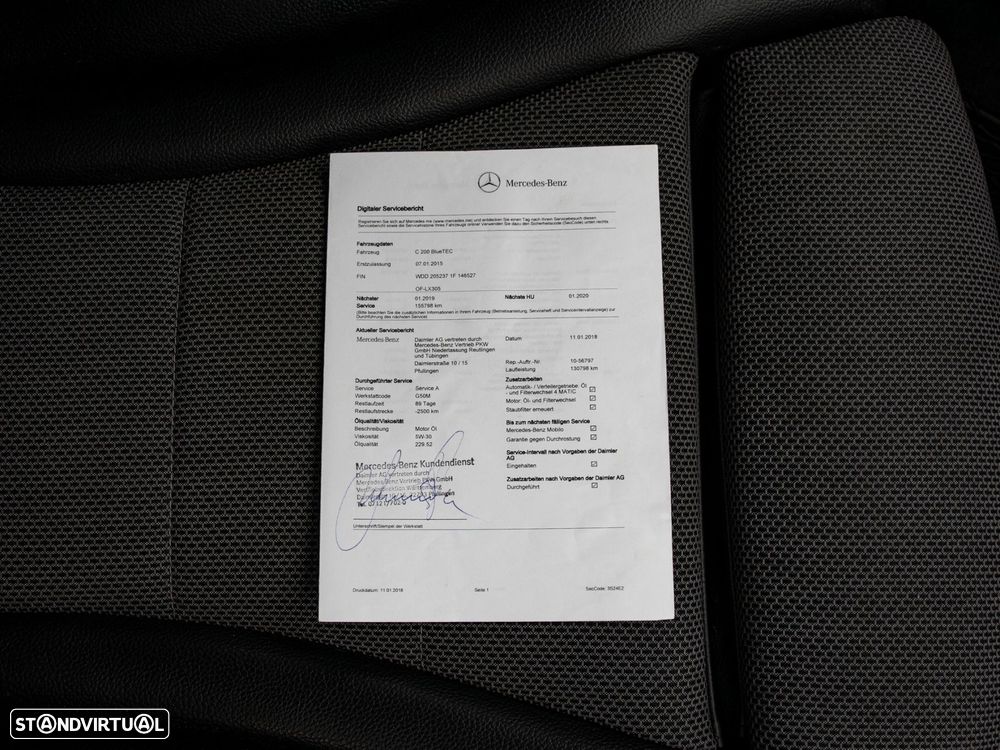 Mercedes-Benz C 200 BlueTEC Avantgarde Aut. - 35