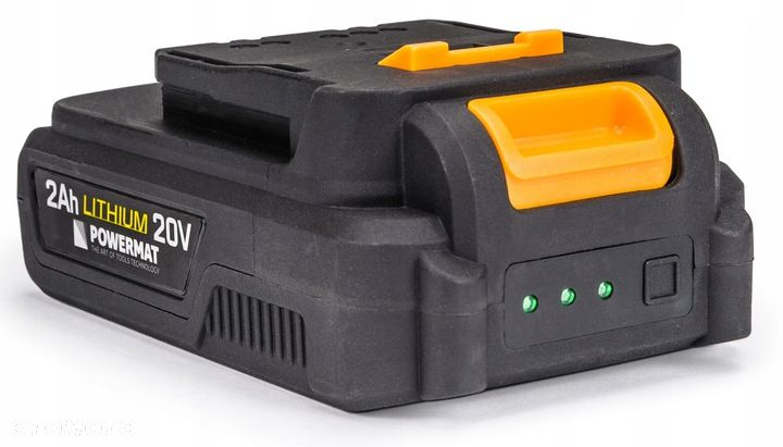 KLUCZ UDAROWY AKUMULATOROWY 20V 350NM 1/2" ADAPTER WALIZKA 4 NASADKI DO KÓŁ - 6