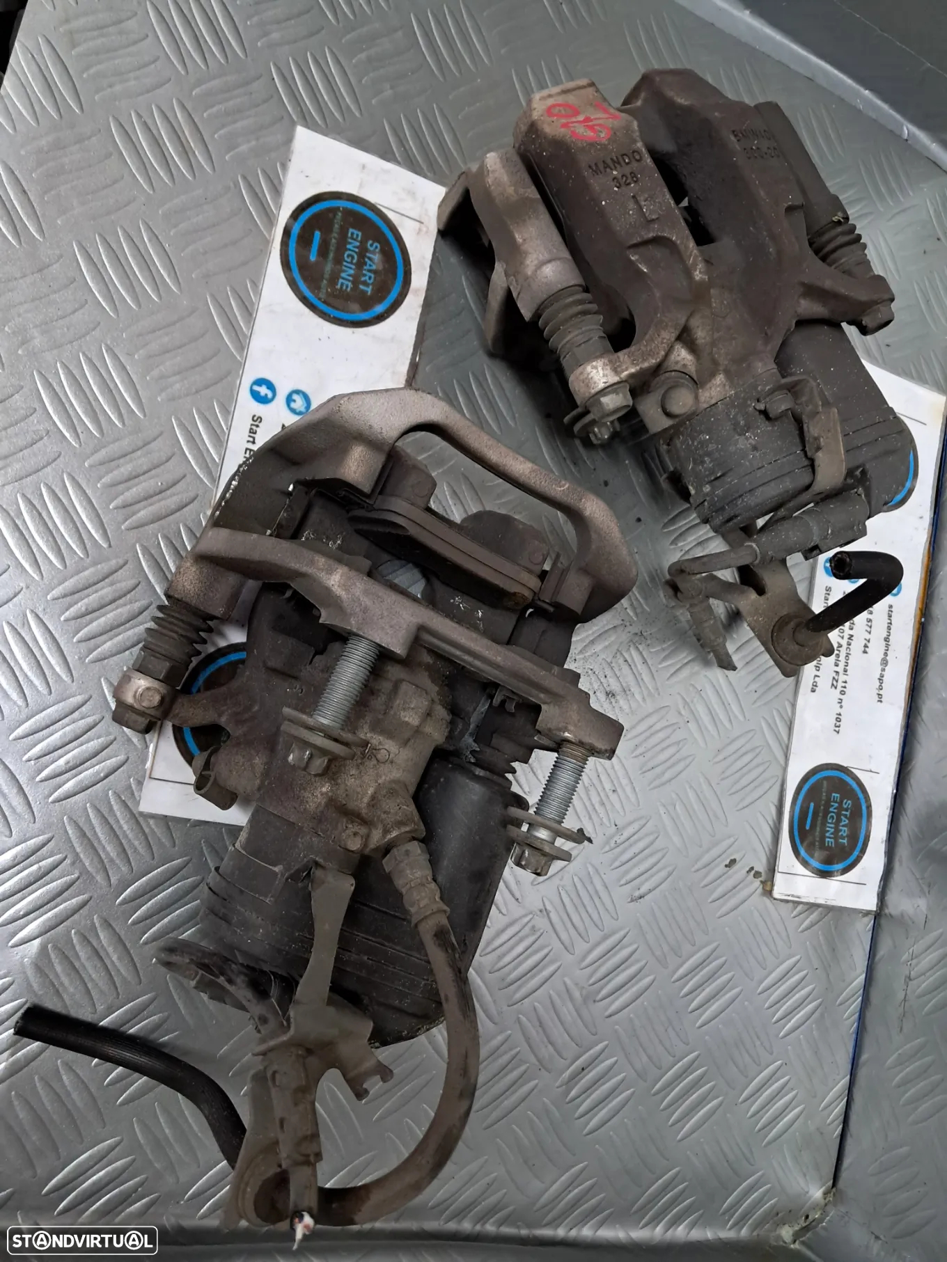 Pinça de travão elétricas  maxilas de travão bombas BMW Serie 3 G20 G21 Serie 4 G26 X3 G01 G28 - 3