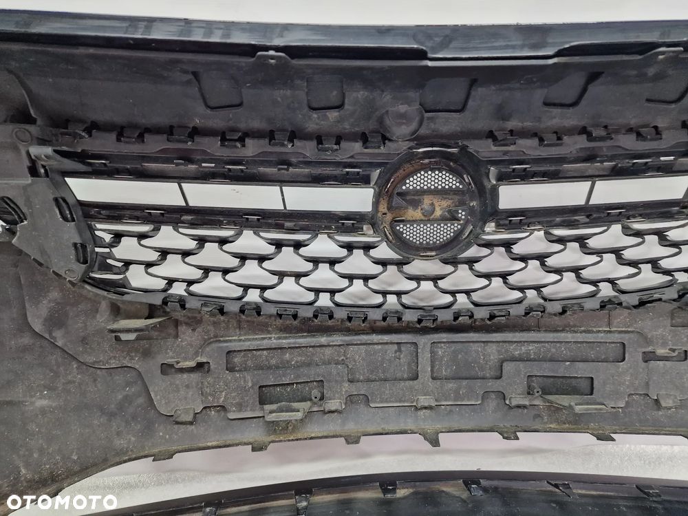 OPEL ASTRA K V 15- ZDERZAK PRZEDNI PRZÓD BEZ SPRYSKÓW I PDC + KOMPLETNY GRILL / ATRAPA , NR 39052730 , NR AUKCJI NZ1005 - 29