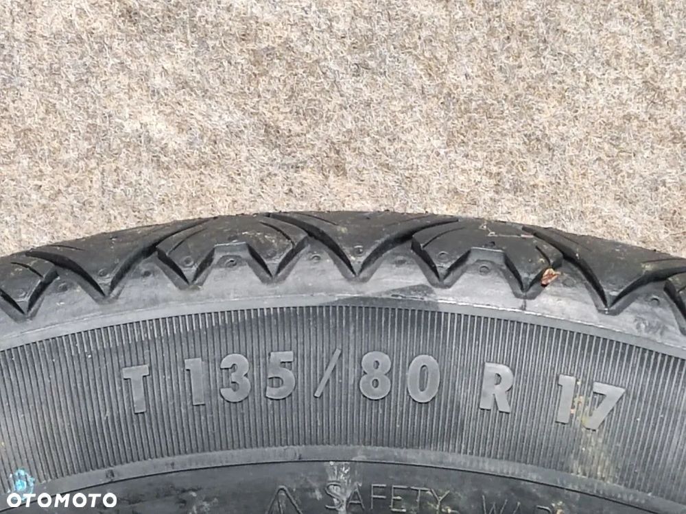 PEUGEOT 508 18-23r Koło Dojazdowe Zapasowe 135/80 R17 - 2