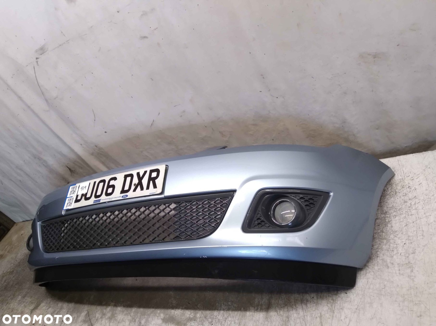 @ ZDERZAK PRZÓD PRZEDNI DO FORD FIESTA MK6 VI LIFT FL BŁĘKITNY J4 HALOGENY - 2