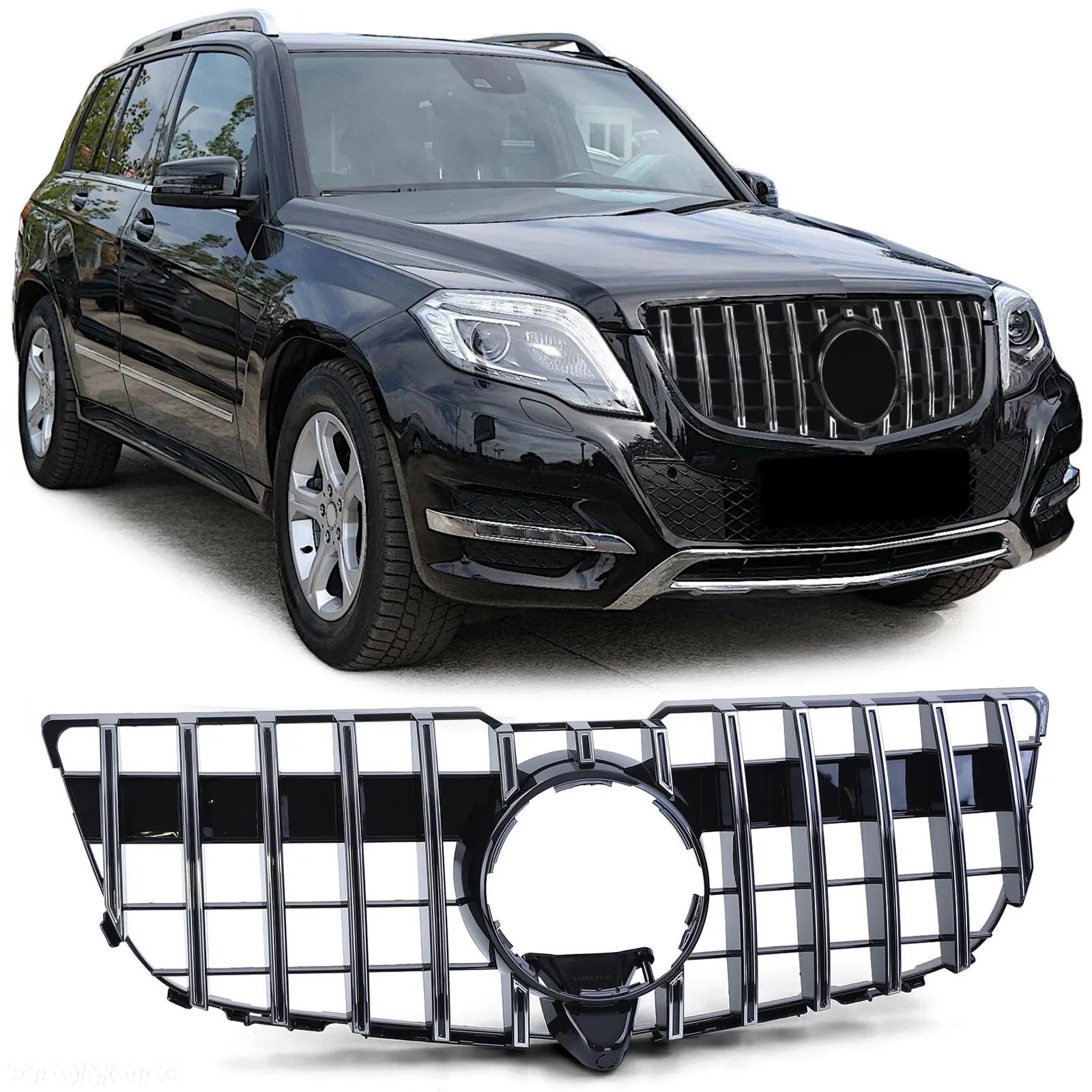 GRILL ATRAPA MERCEDES GLK 2012-2015 LIFT PANAMERICANA - 1