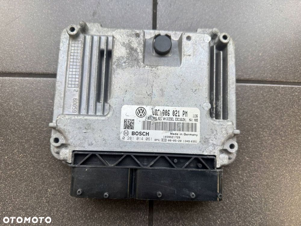 STEROWNIK SILNIKA ECU 1.9 TDI VW AUDI SEAT SKODA 03G906021PM - 1