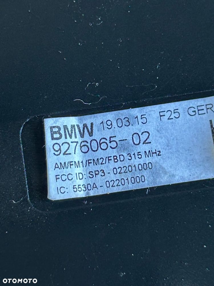 STEROWNIK MODUŁ ANTENY BMW X3 F25 LIFT 9276065 - 3