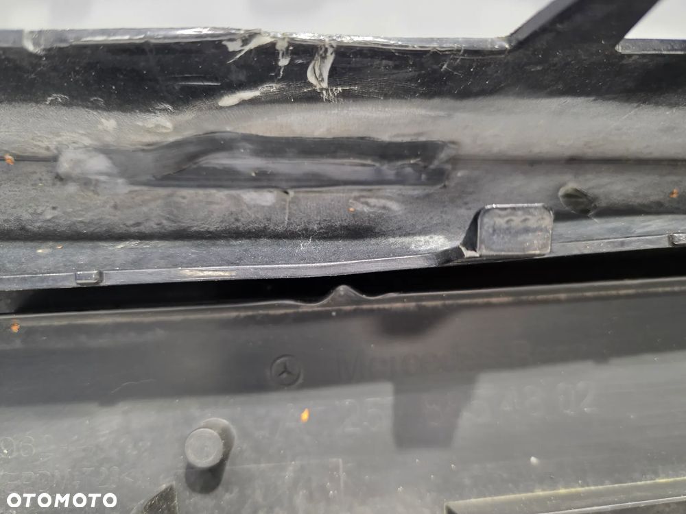 MERCEDES CLS W257 17- ZDERZAK PRZEDNI PRZÓD NA 6xPDC 6X PDC + PODKŁADKA POD TABLICĘ REJESTRACYJNĄ , NR A2578850400 , NR AUKCJI NZ1439 - 38