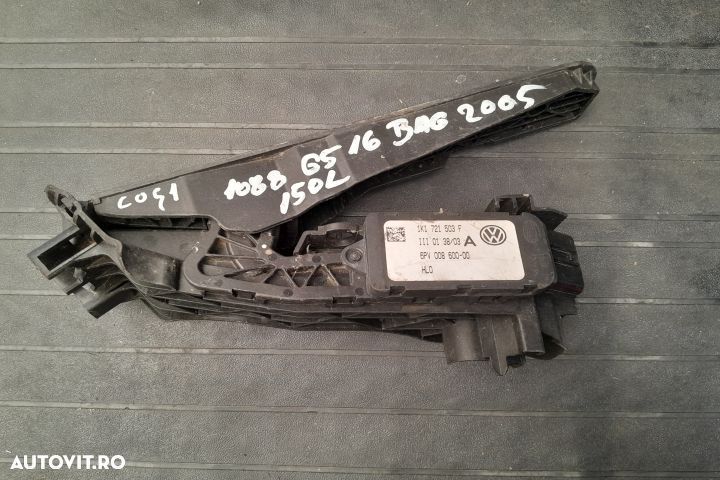 Pedala acceleratie 1K1721503F 1K1721503F Volkswagen VW Golf 5 [2003 - - 1
